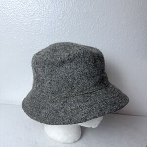 Vintage C.C. Filson Virgin Wool Gray Bucket Hat Mens Medium Fedora Seattle